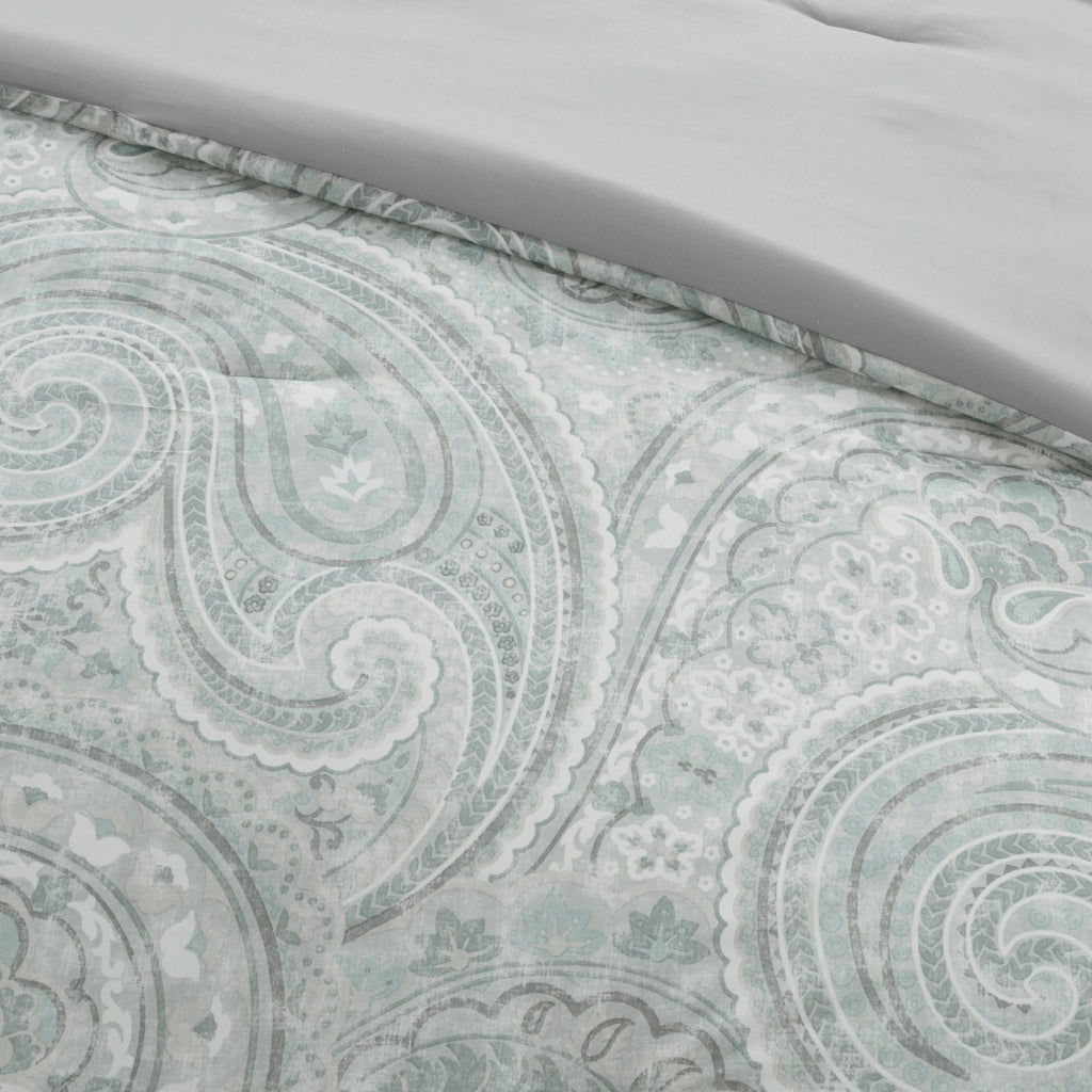 Paisley Printed Comforter Set