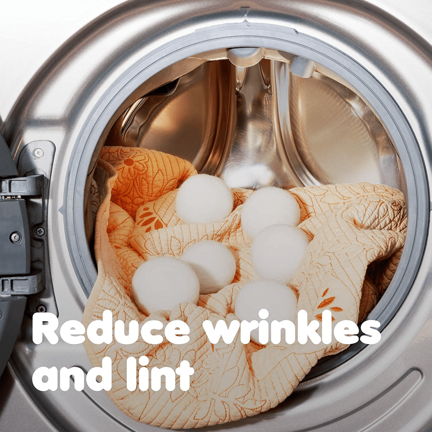 6-Pack Reusable Wool Dryer Balls