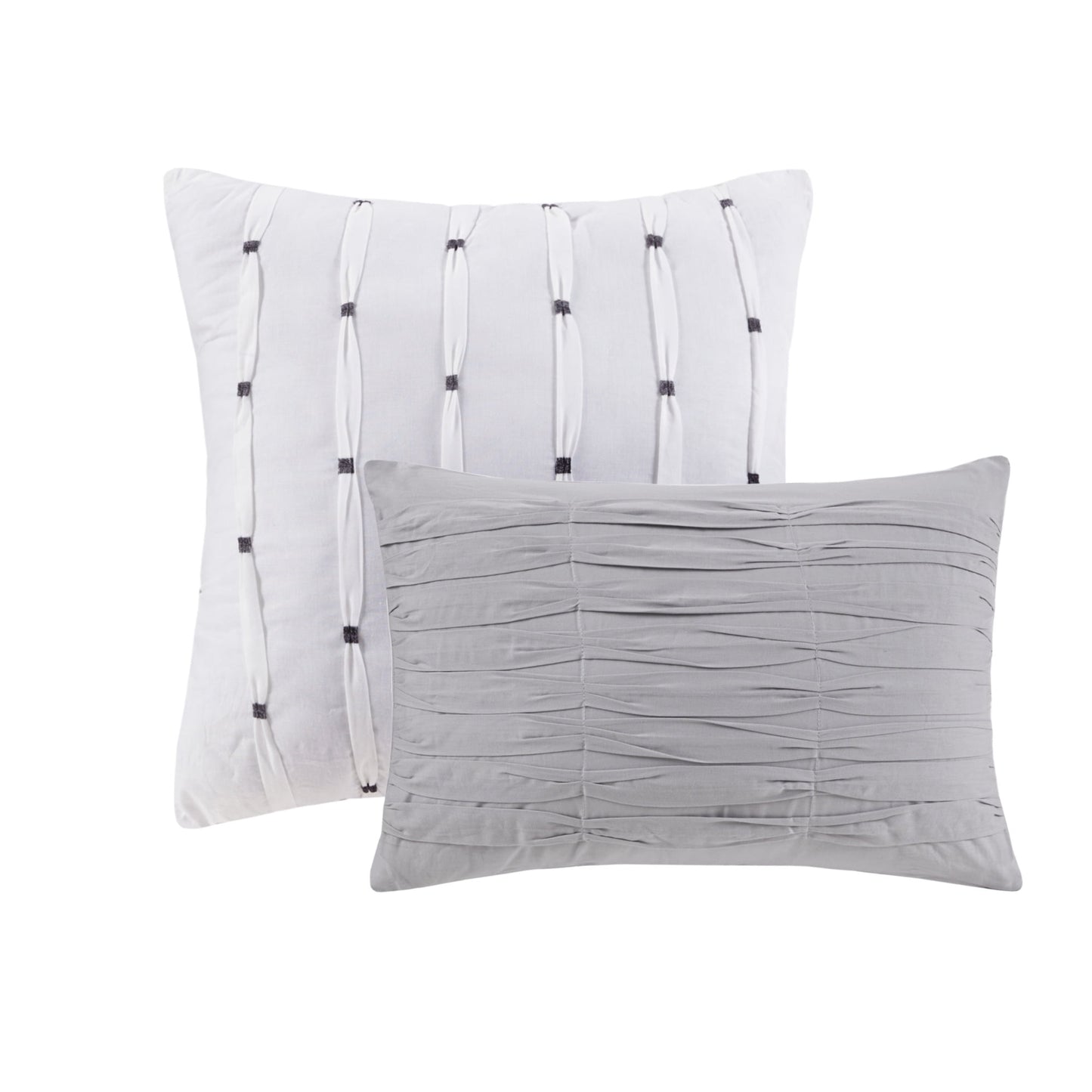 Jacquard Yarn-Dyed Stripes Cotton Duvet Cover Set
