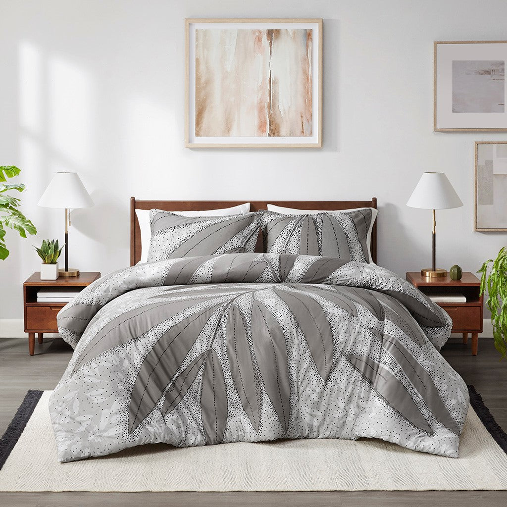 Botanical Cotton Duvet Cover Set