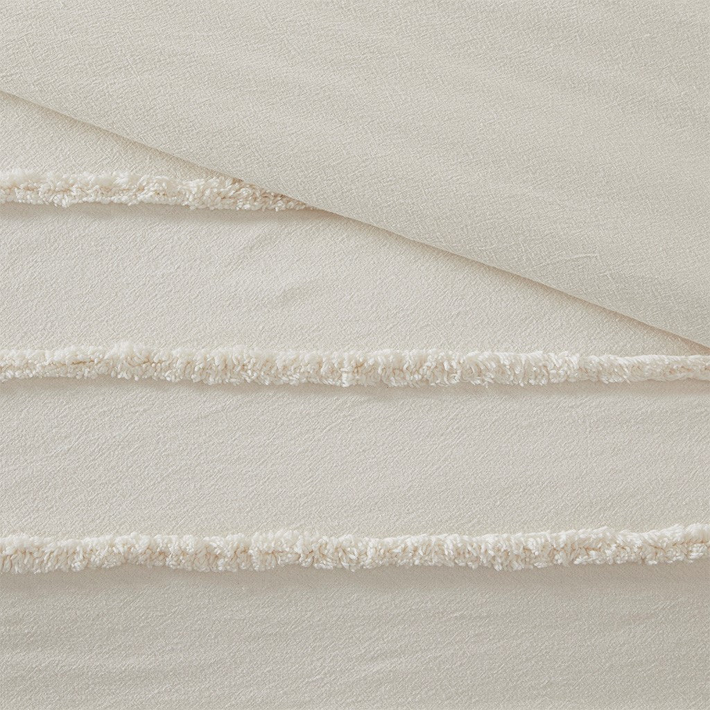 Cotton Chenille Duvet Cover Set