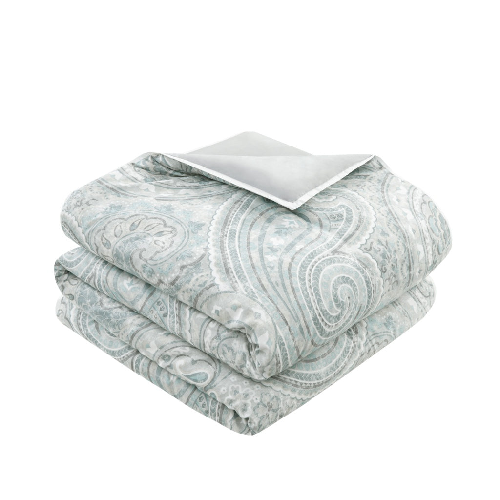 Paisley Printed Comforter Set