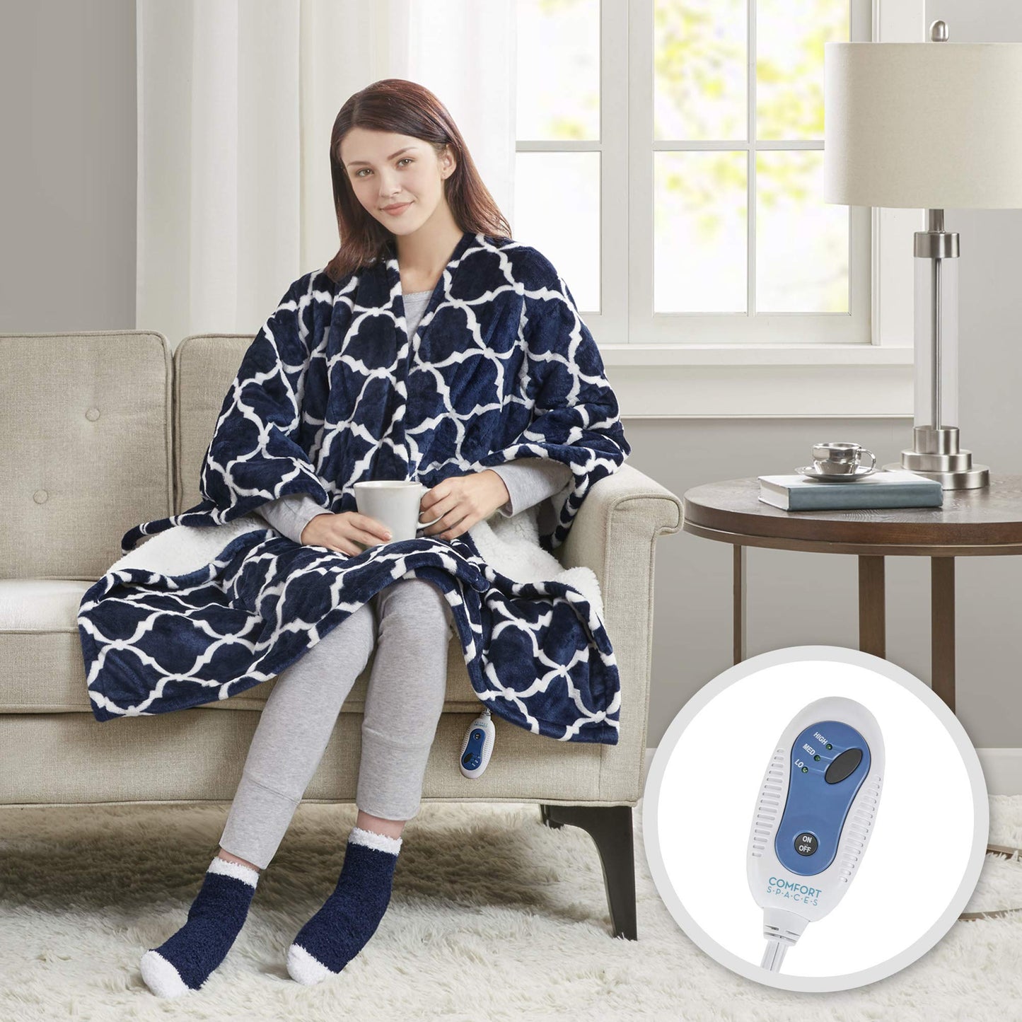 Fashion Animal Print Electric Throw