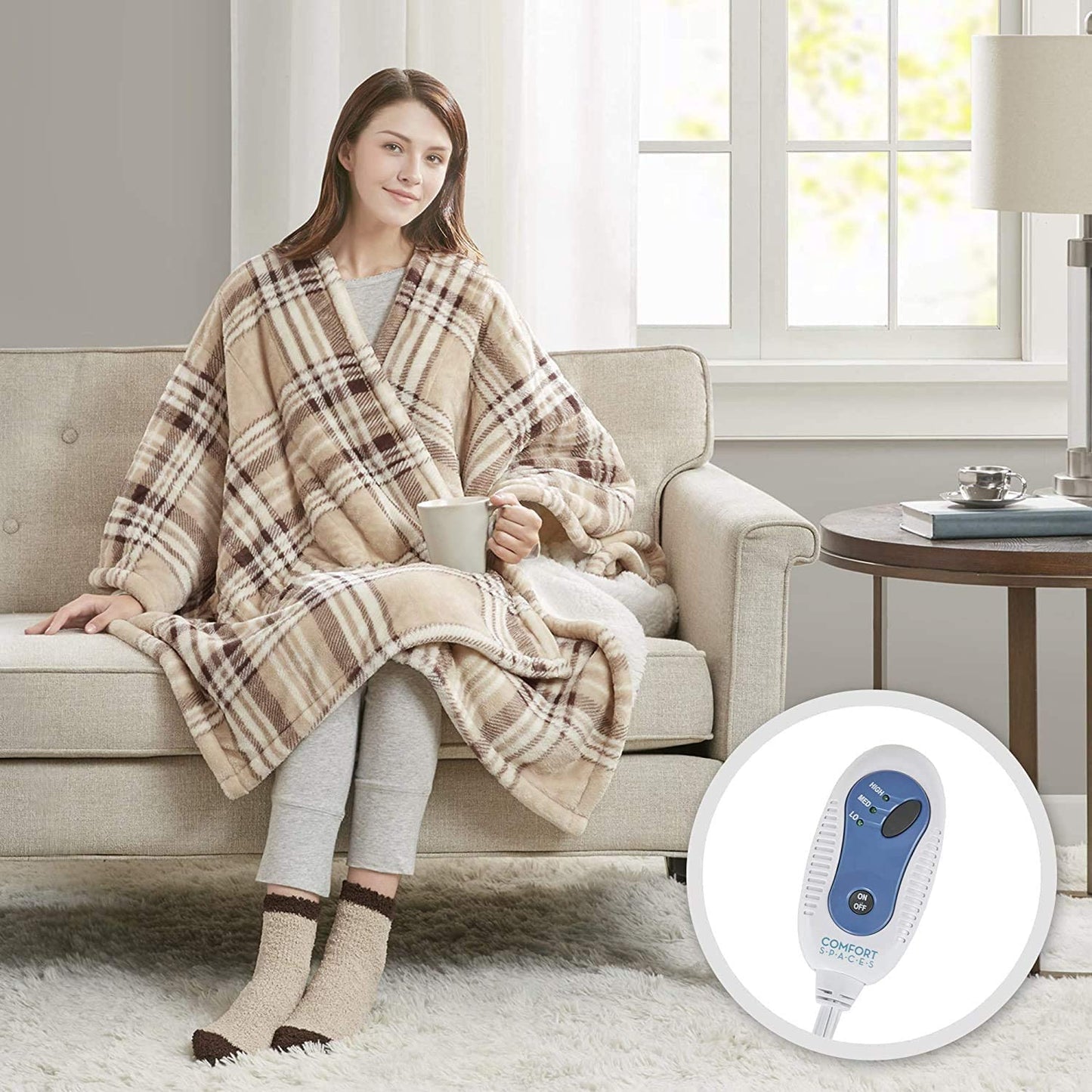 Fashion Animal Print Electric Throw