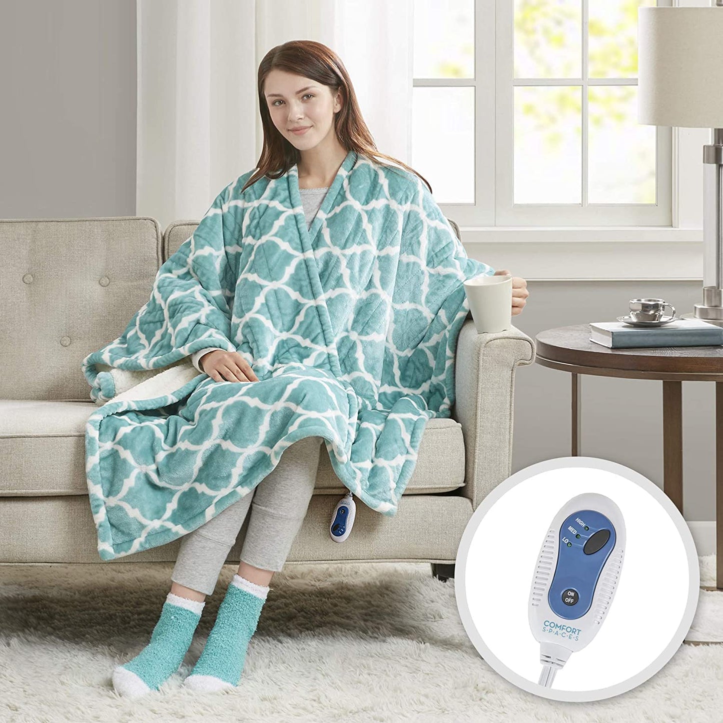 Fashion Animal Print Electric Throw