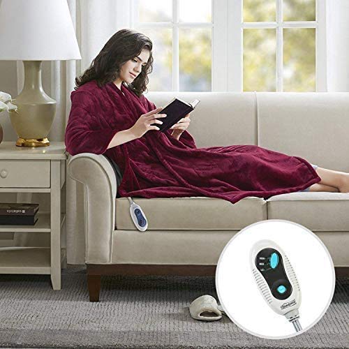 All over Plush Heated Snuggle Wrap