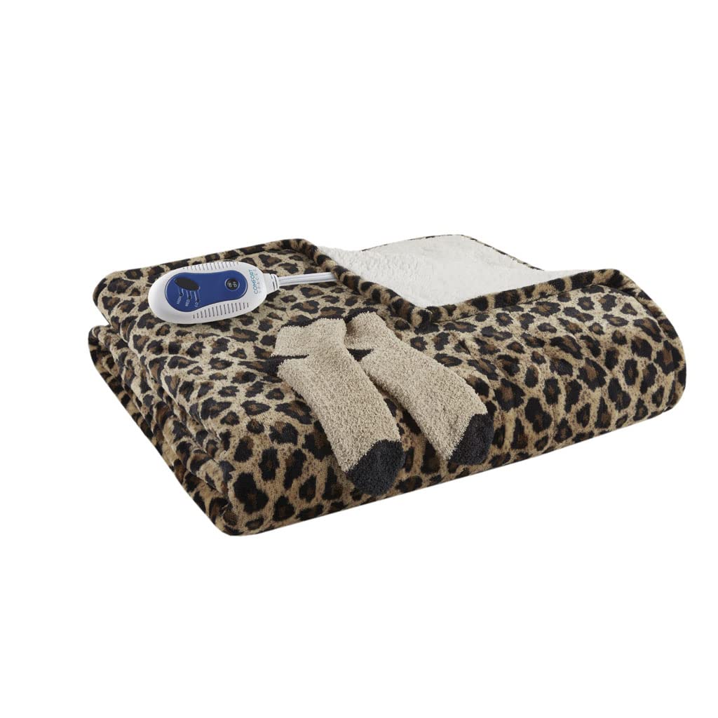 Fashion Animal Print Electric Throw