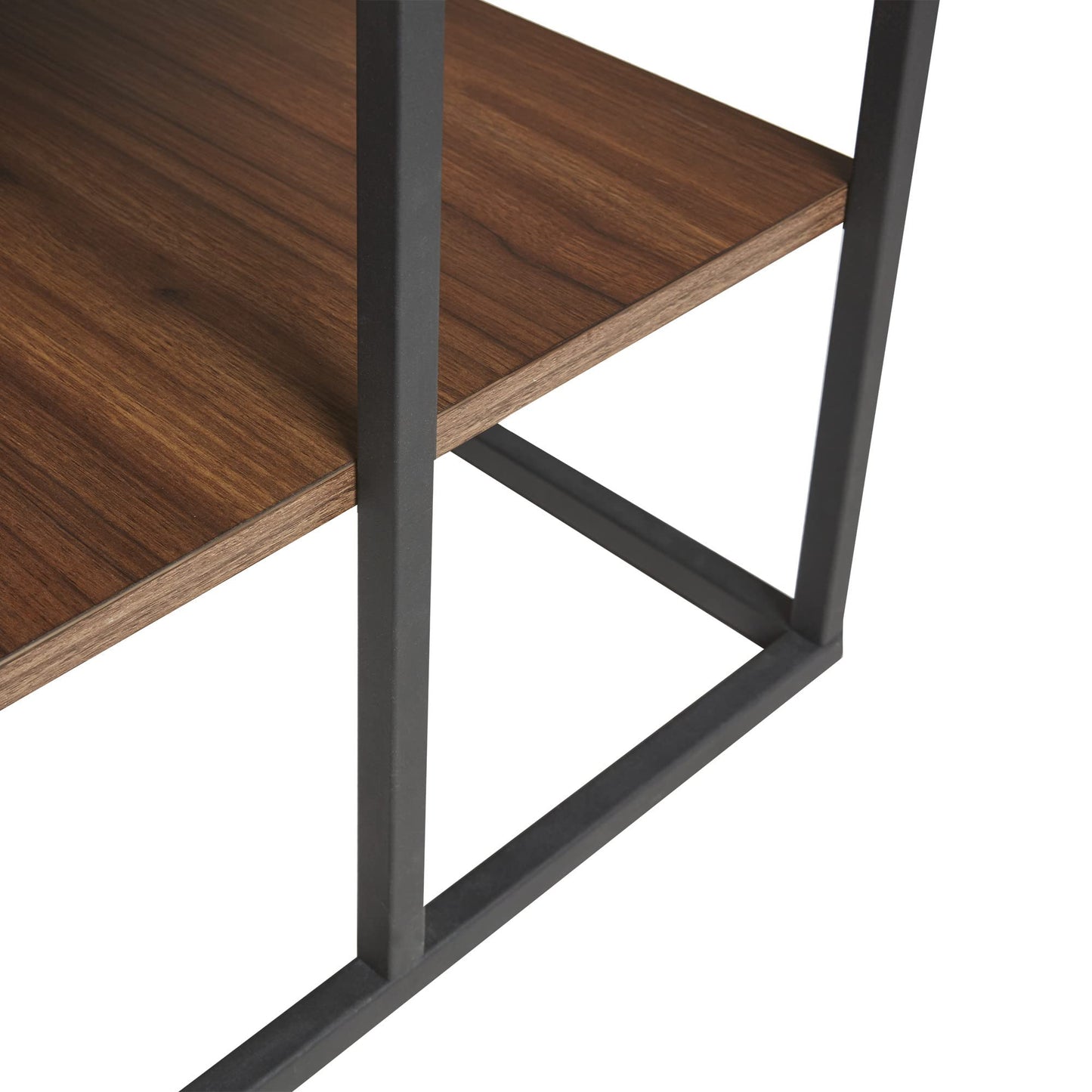 2 Tier Rectangle Metal Frame Coffee Table