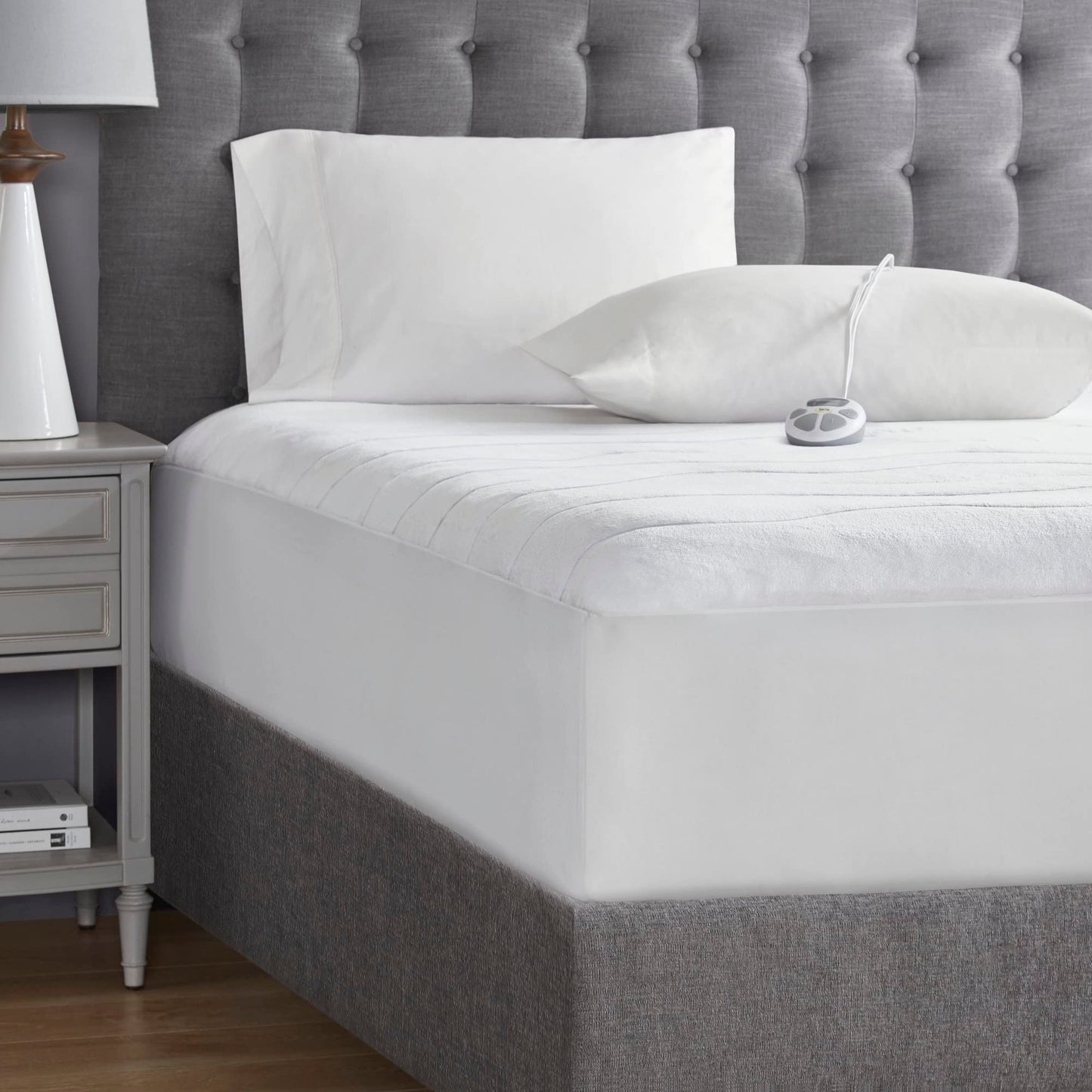 Plush Top Heated Electric Mattress Pad