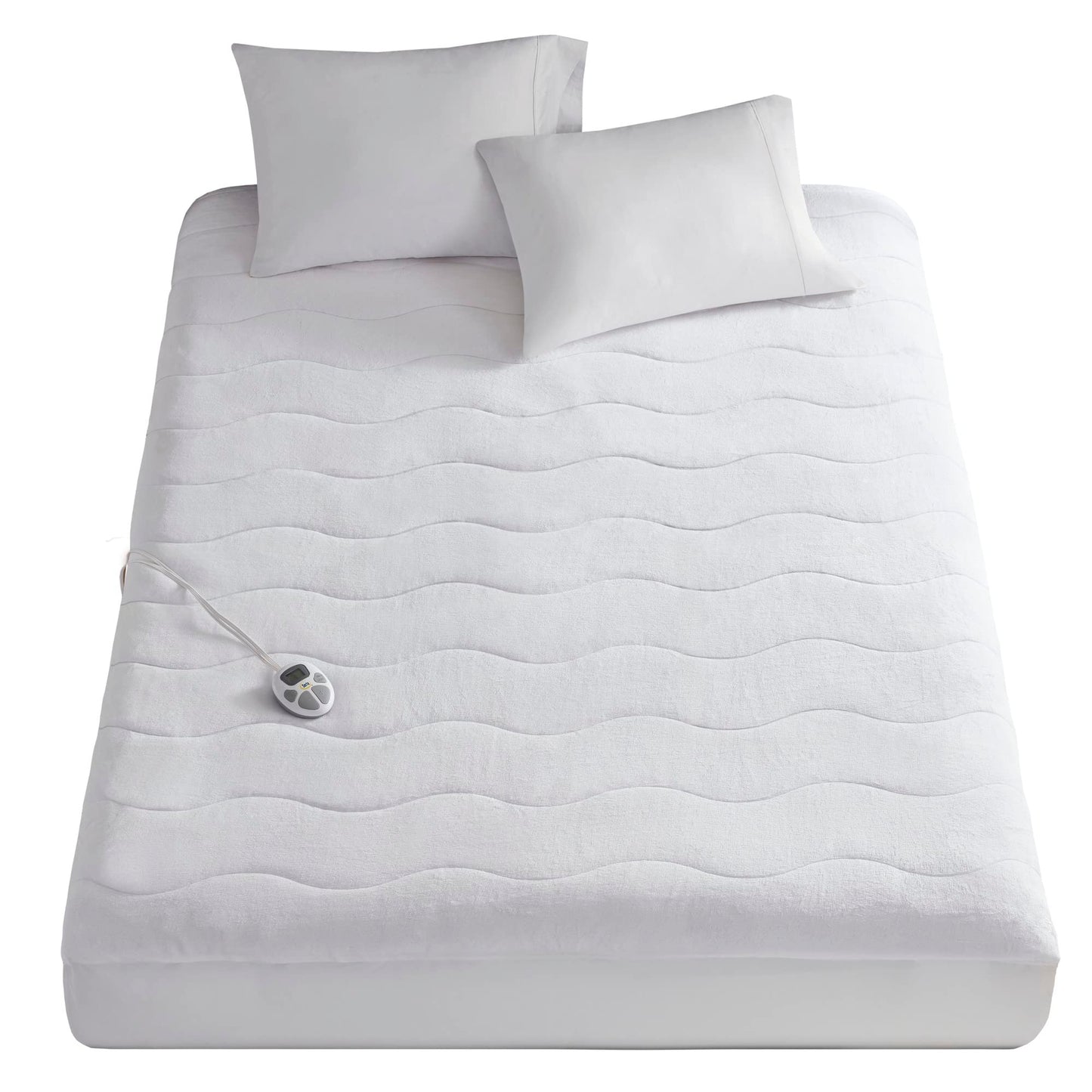 Plush Top Heated Electric Mattress Pad