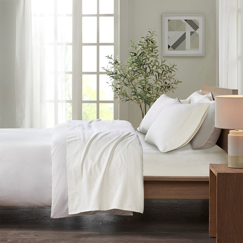 Cozy Cotton Flannel Printed Sheet Set