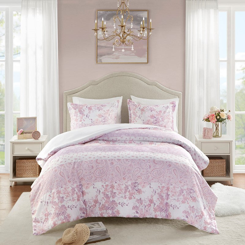 Floral Paisley Duvet Cover Set