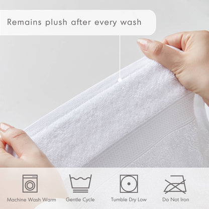 Premium Turkish Cotton Plush Towel Set