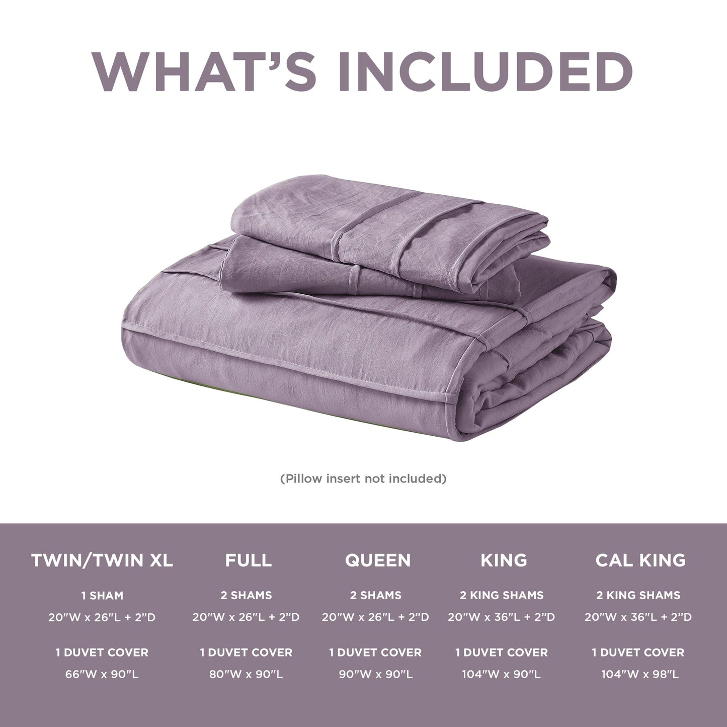 Soft Washed Pleated Duvet Cover Set