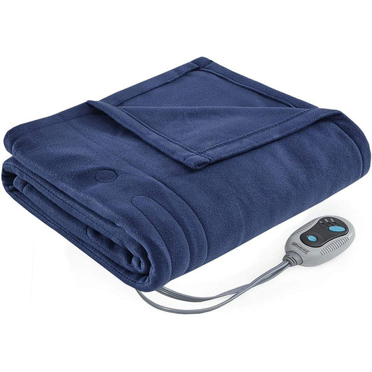 Heated Fleece throw