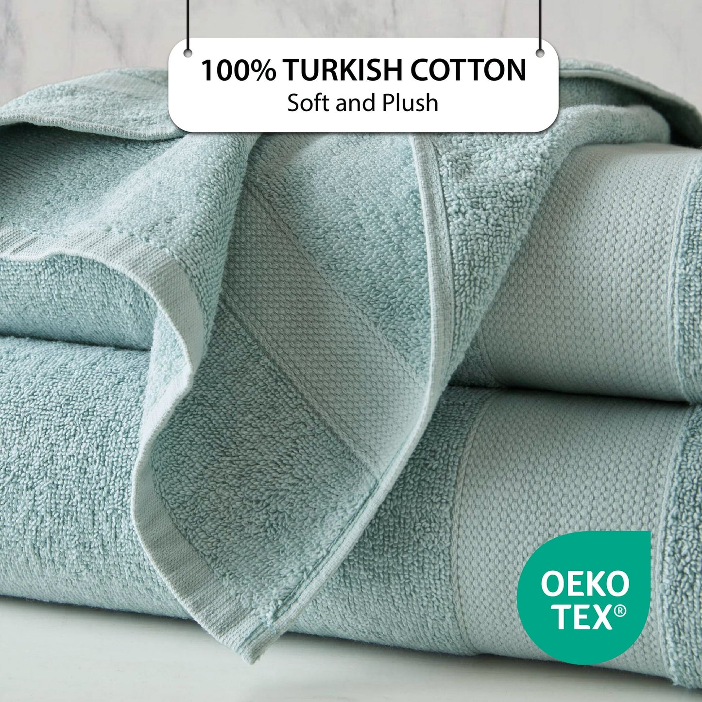 Premium Turkish Cotton Plush Towel Set