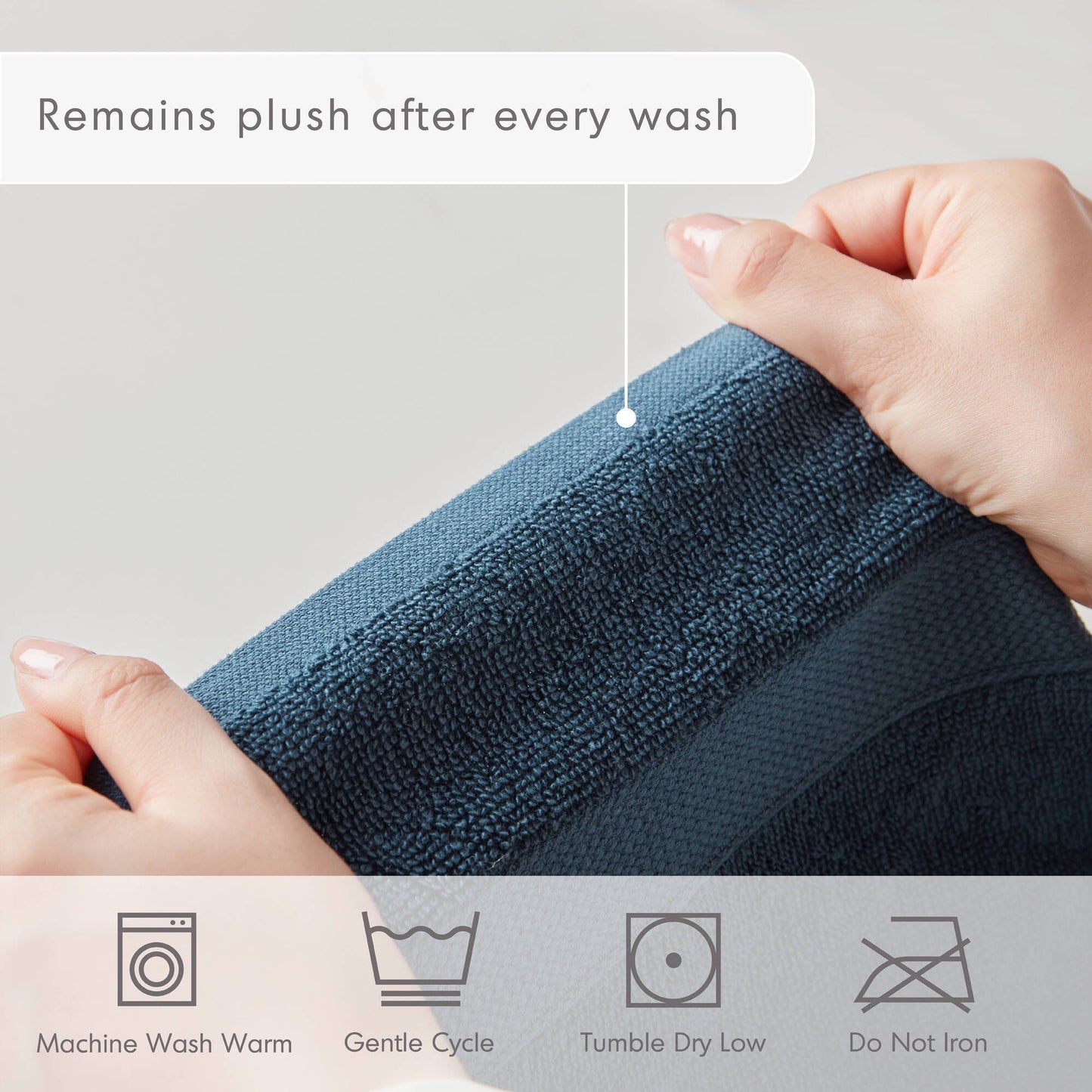 Premium Turkish Cotton Plush Towel Set