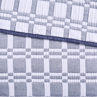 Reversible Quilted Coverlet