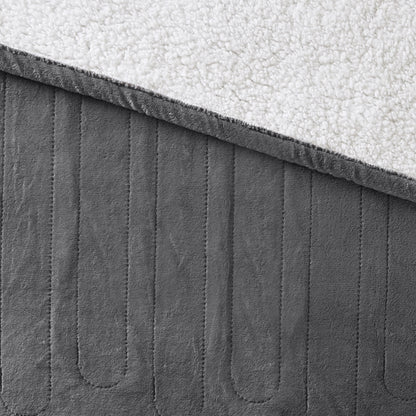 Electric Throw Heated Plush to Berber