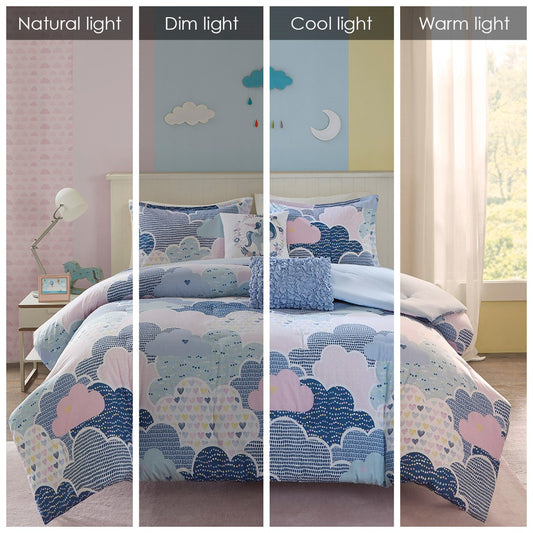 Cloud Cotton Printed Comforter Set