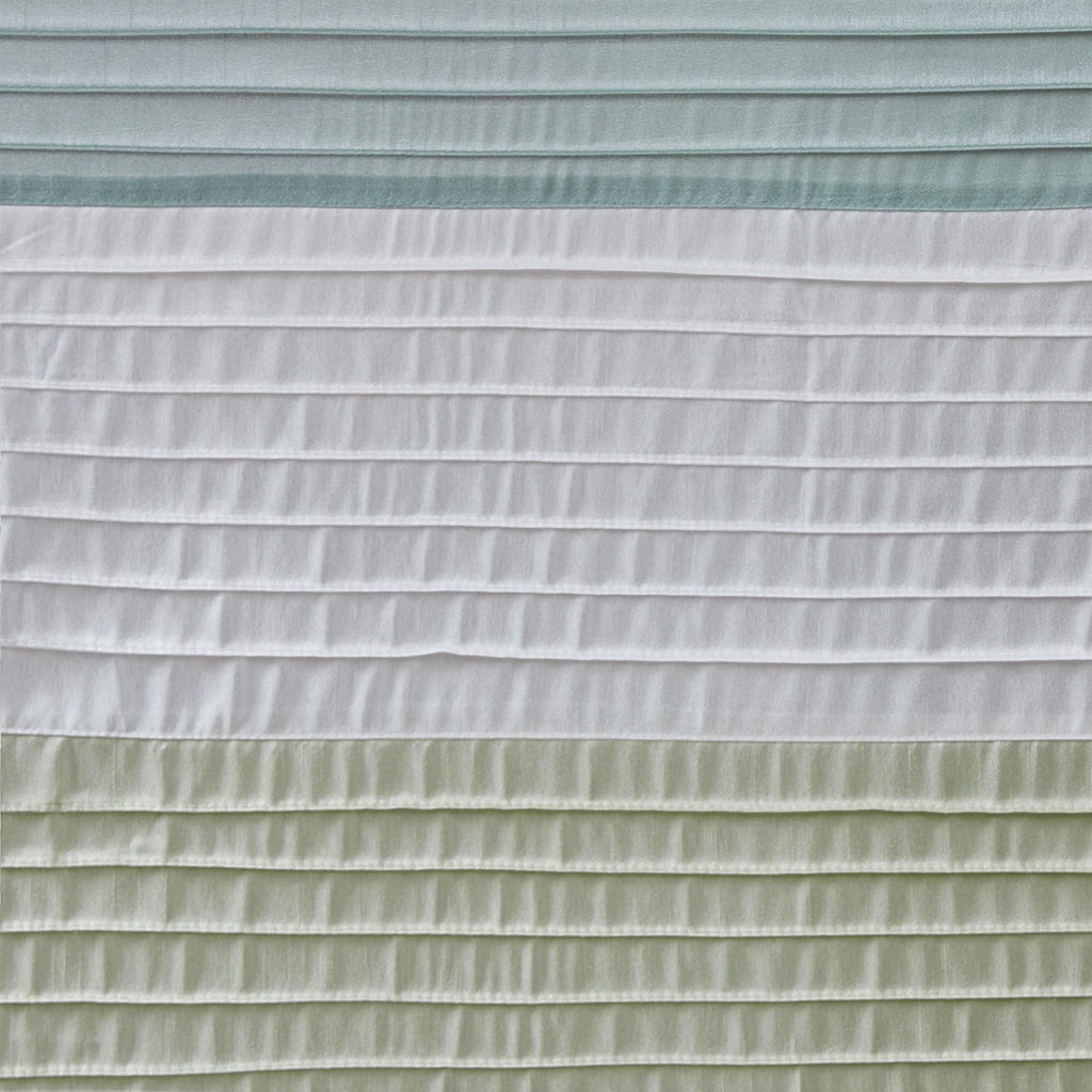 Faux Silk Shower Curtain