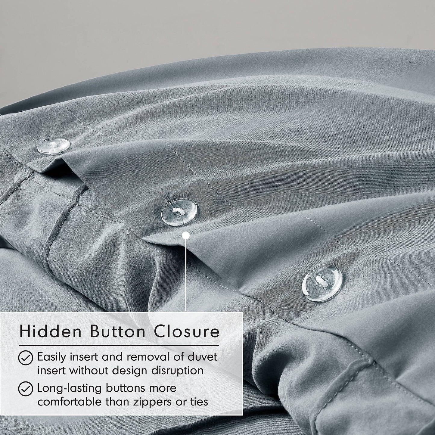 Soft Washed Pleated Duvet Cover Set