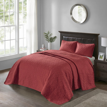 Classic Stitch Bedspread Set Lightweight Reversible Bedding Set