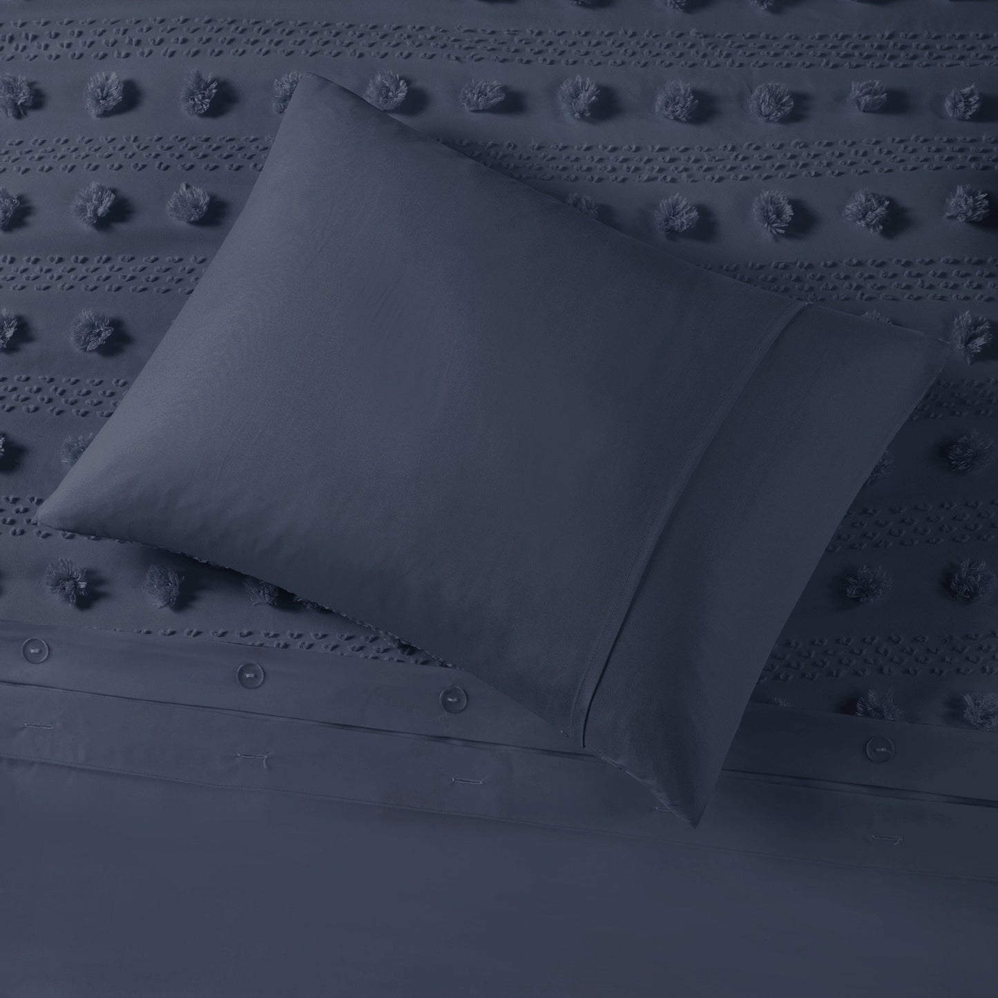 Clip Jacquard Duvet Cover Set
