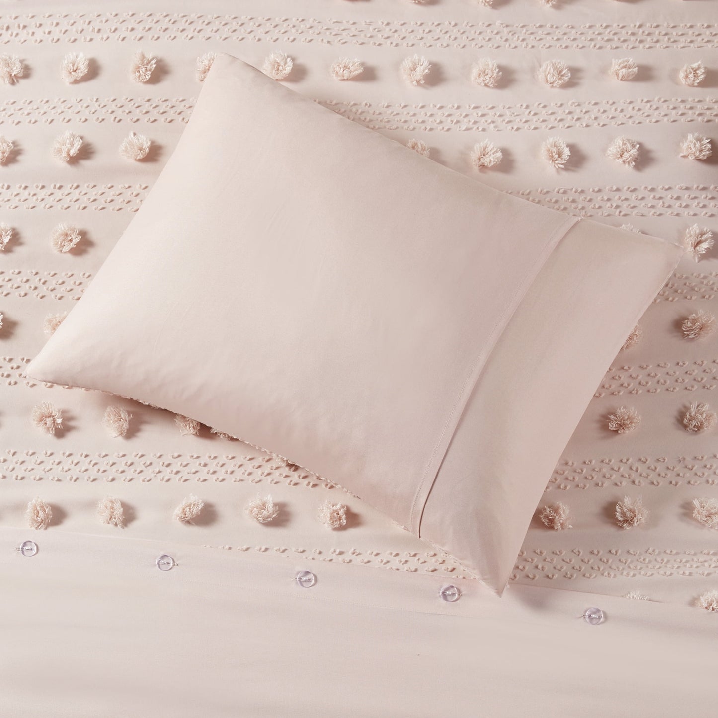 Clip Jacquard Duvet Cover Set