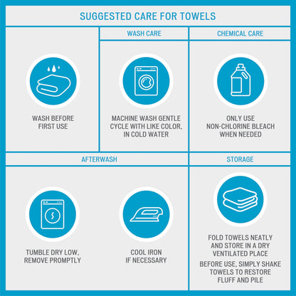 Coastal Cotton Jacquard Towel Set w/ Embroidery