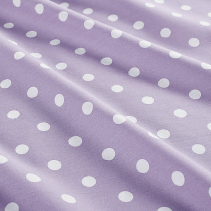 3-Piece Cotton Sheet Set Bed Sheets with Pillowcase Polka Dots Printed Sheet Bedding Sets for Kids