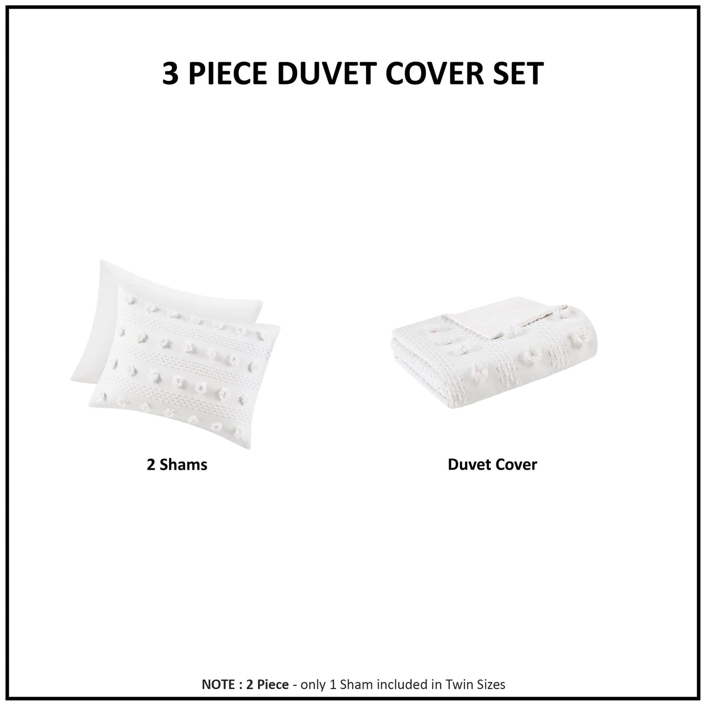 Clip Jacquard Duvet Cover Set