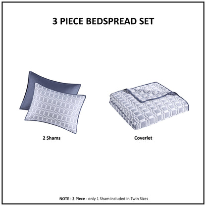 Reversible Quilted Coverlet