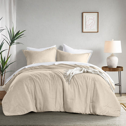 Comforter Sets Reversible 3 Piece Extra Soft Bedding with Pillow Shams