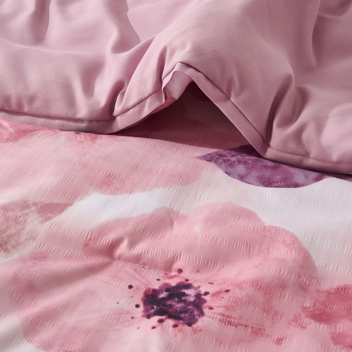 Tatum Reversible Floral Comforter Set with Sheets