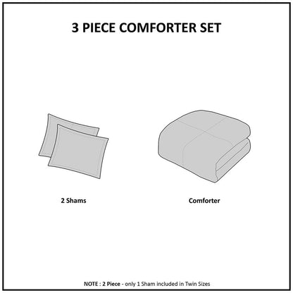 Back Print Brushed Fur Duvet Cover Set - Ivory