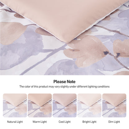 Medallion Pattern Bed in a Bag Bedding Comforter Set with Comforter, Flat Sheets, Fitted Sheets with Side Pockets