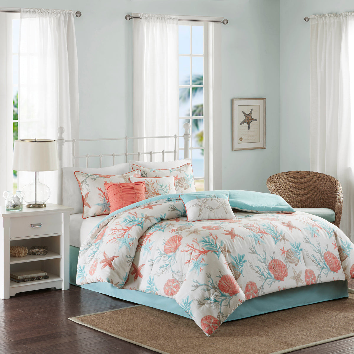 Cotton Sateen Comforter Set