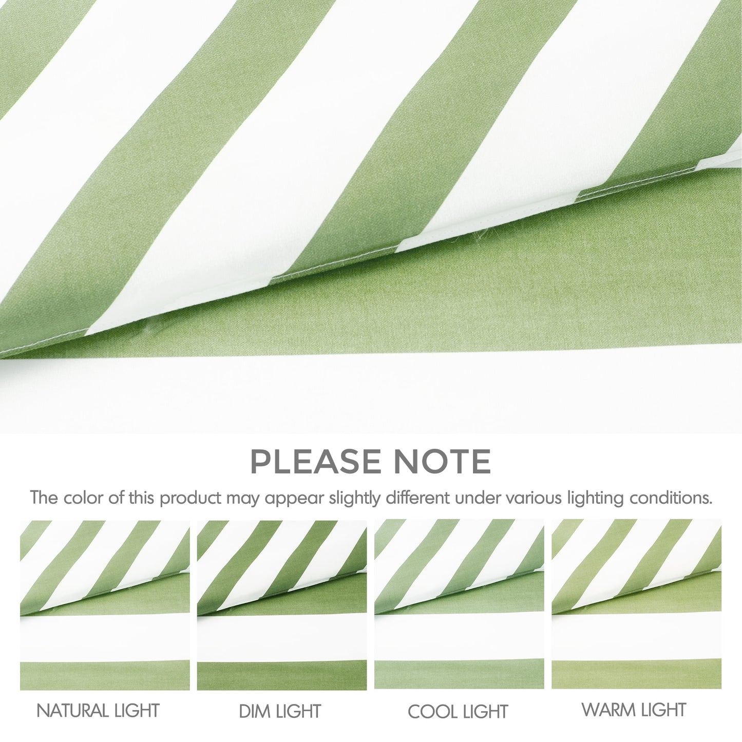 Textured Stripe Print Comforter Mini Set