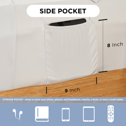 Medallion Pattern Bed in a Bag Bedding Comforter Set with Comforter, Flat Sheets, Fitted Sheets with Side Pockets