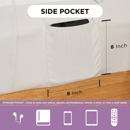 Medallion Pattern Bed in a Bag Bedding Comforter Set with Comforter, Flat Sheets, Fitted Sheets with Side Pockets