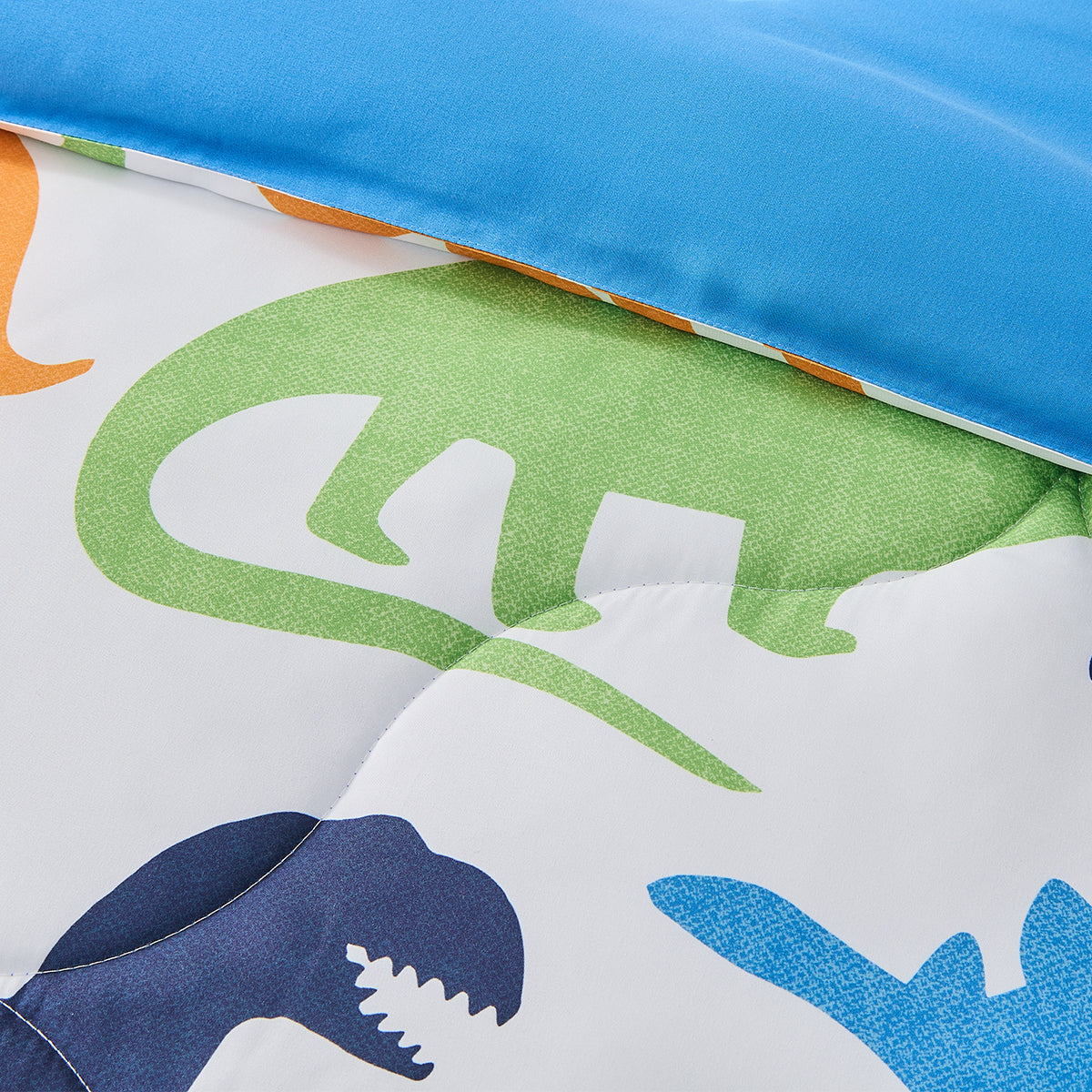 Colorful Dinosaurs Bedding Comforter with Sheet Set