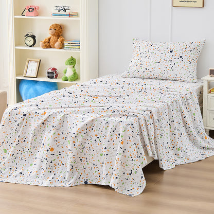 Colorful Dinosaurs Bedding Comforter with Sheet Set