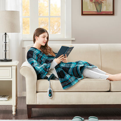Electric Throw Heated Blanket Wrap