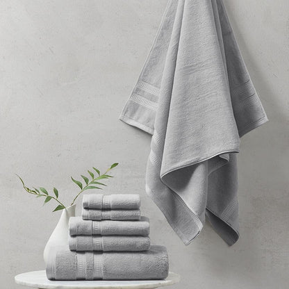6 Piece Set Cotton Feather Soft Towel
