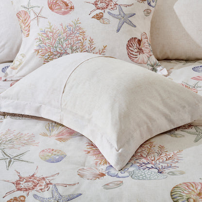 Coastal Comforter Set with Sheets, Beach Themed Bed in a Bag for College Dorm Room