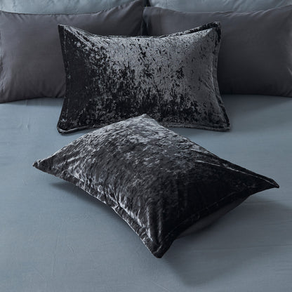 Velvet All-Season Bedding Comforter Set