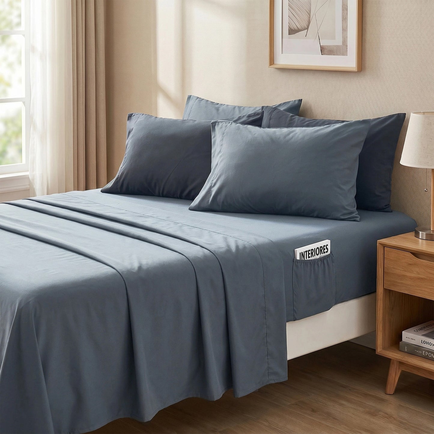 Velvet All-Season Bedding Comforter Set