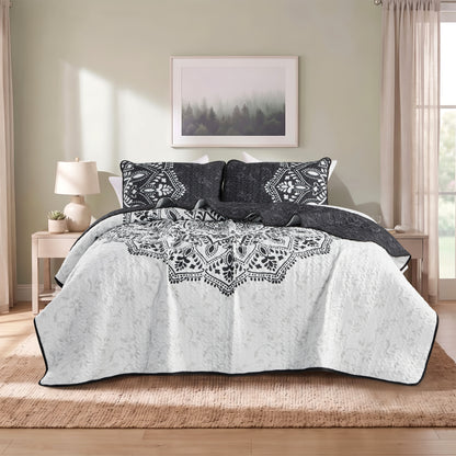 Elava Floral Medallion Quilt Mini Set