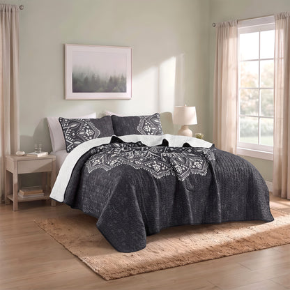 Elava Floral Medallion Quilt Mini Set